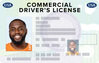 OR commercial driver's license